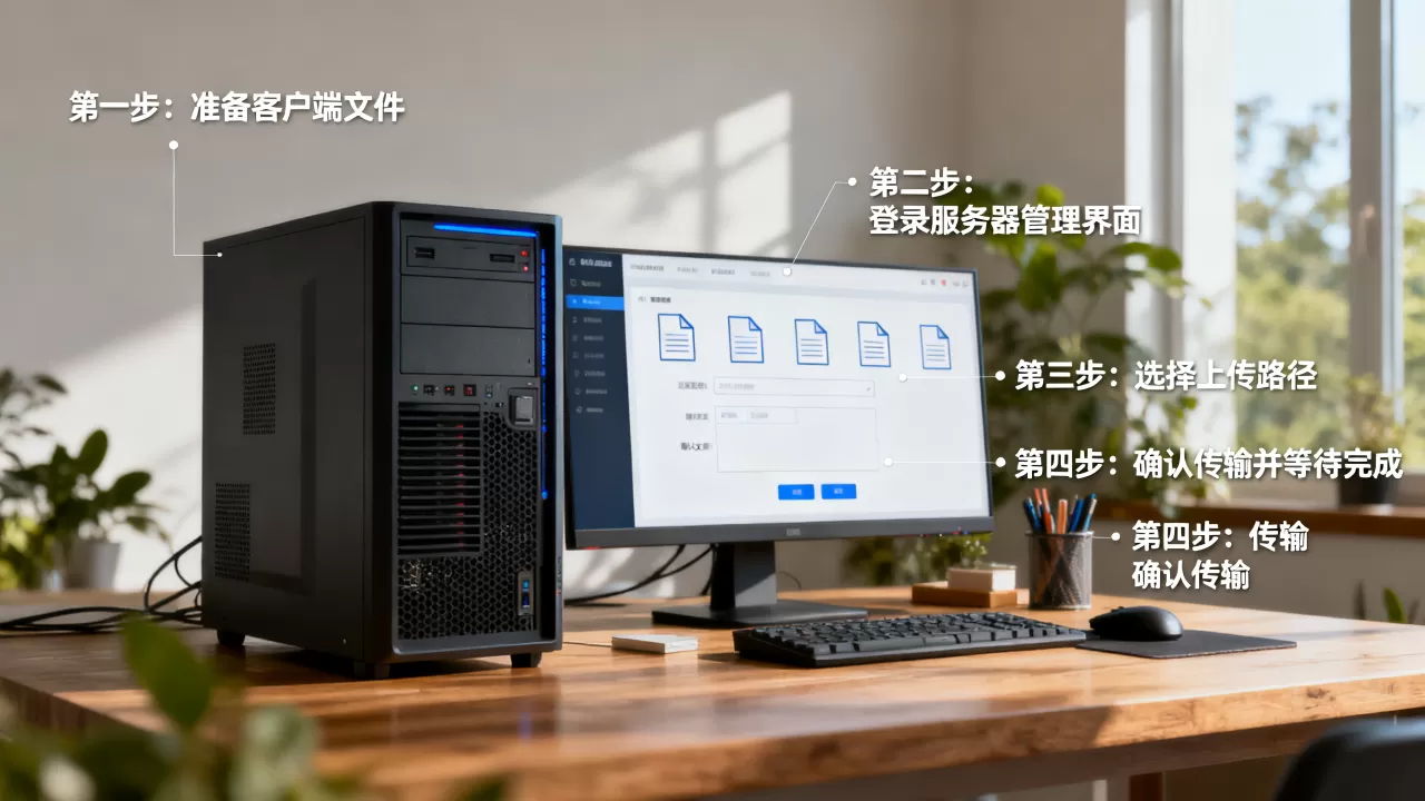 服务器怎么上传客户端？服务器上传客户端详细步骤