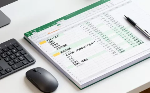 Excel中IF函数如何判断等于文字？IF函数多条件判断公式