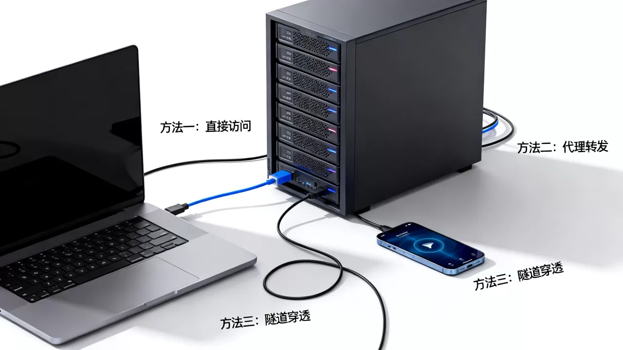 服务器如何访问客户端？服务器访问客户端的几种方法