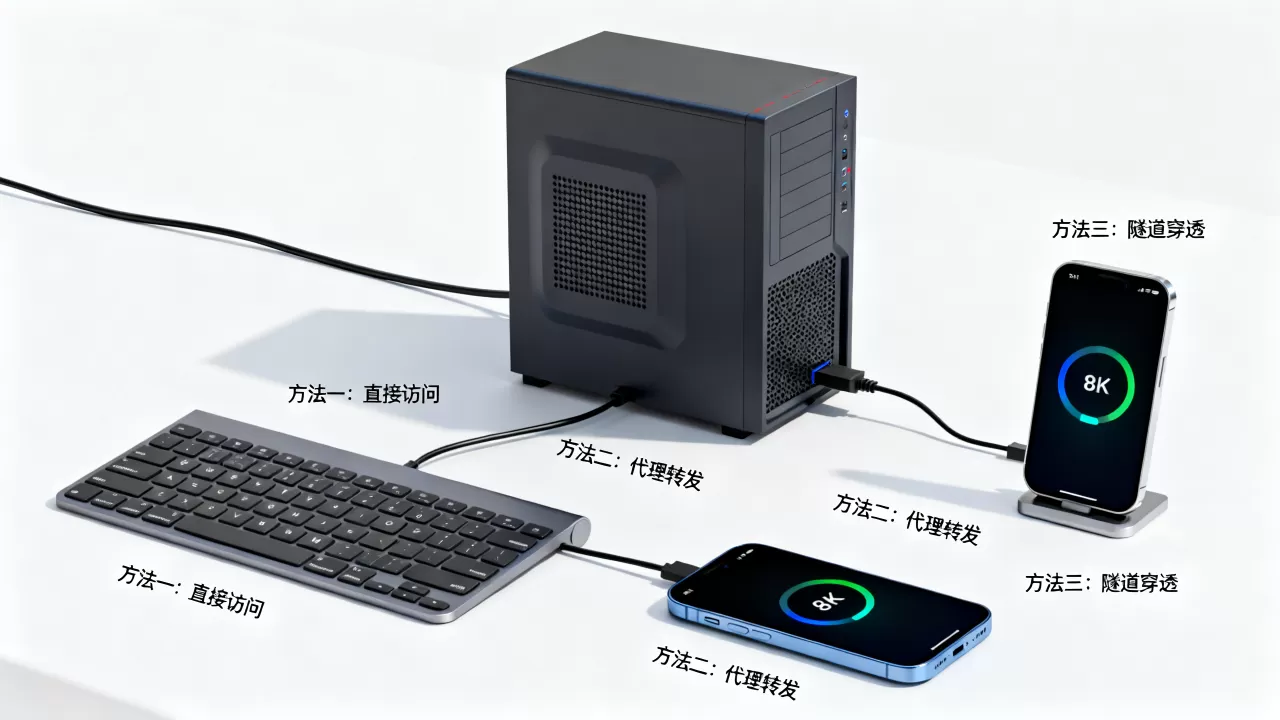 服务器如何访问客户端？服务器访问客户端的几种方法