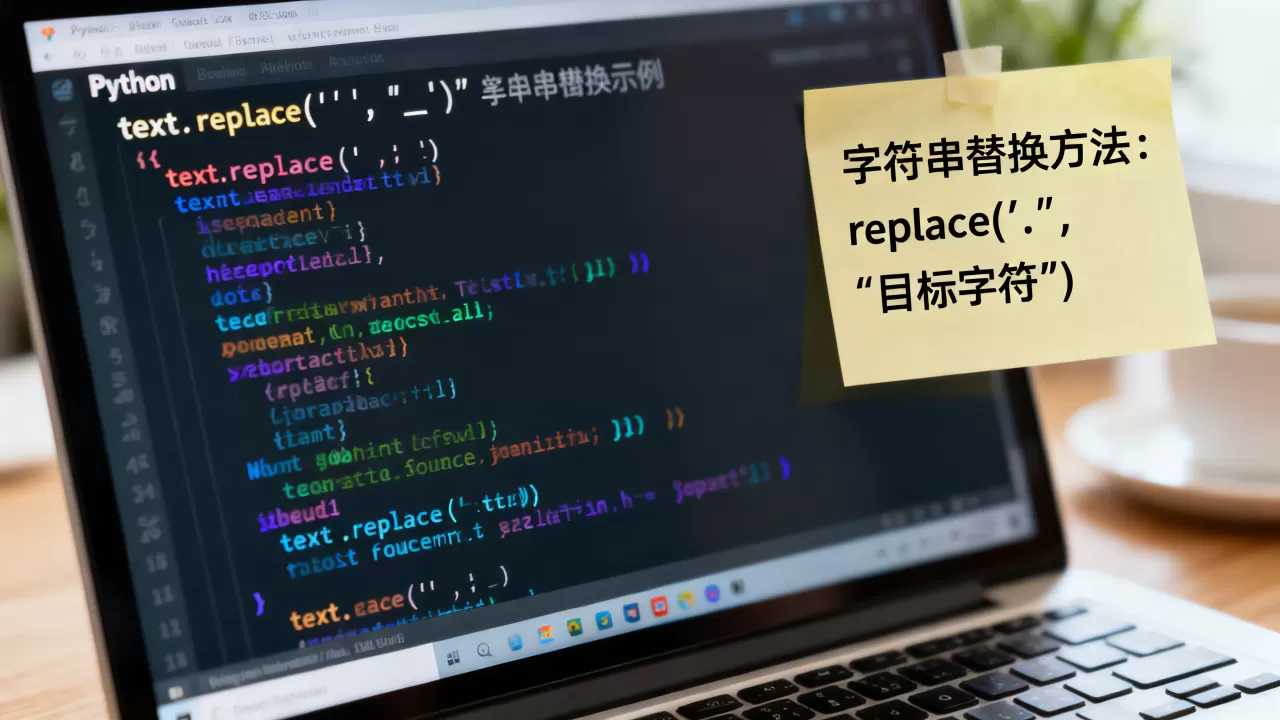 python中如何替换点号?python字符串替换方法 python中如何替换点号?python字符串替换方法