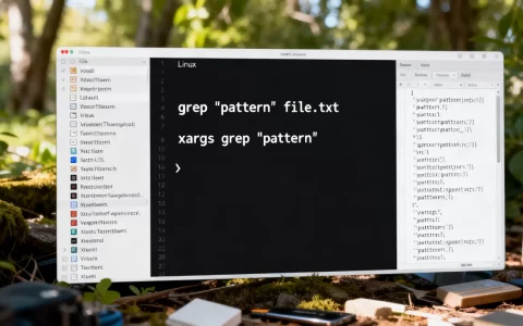 Linux xargs grep怎么组合使用？批量查找文件内容