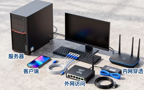 服务器如何映射到客户端？内网穿透映射外网访问方法