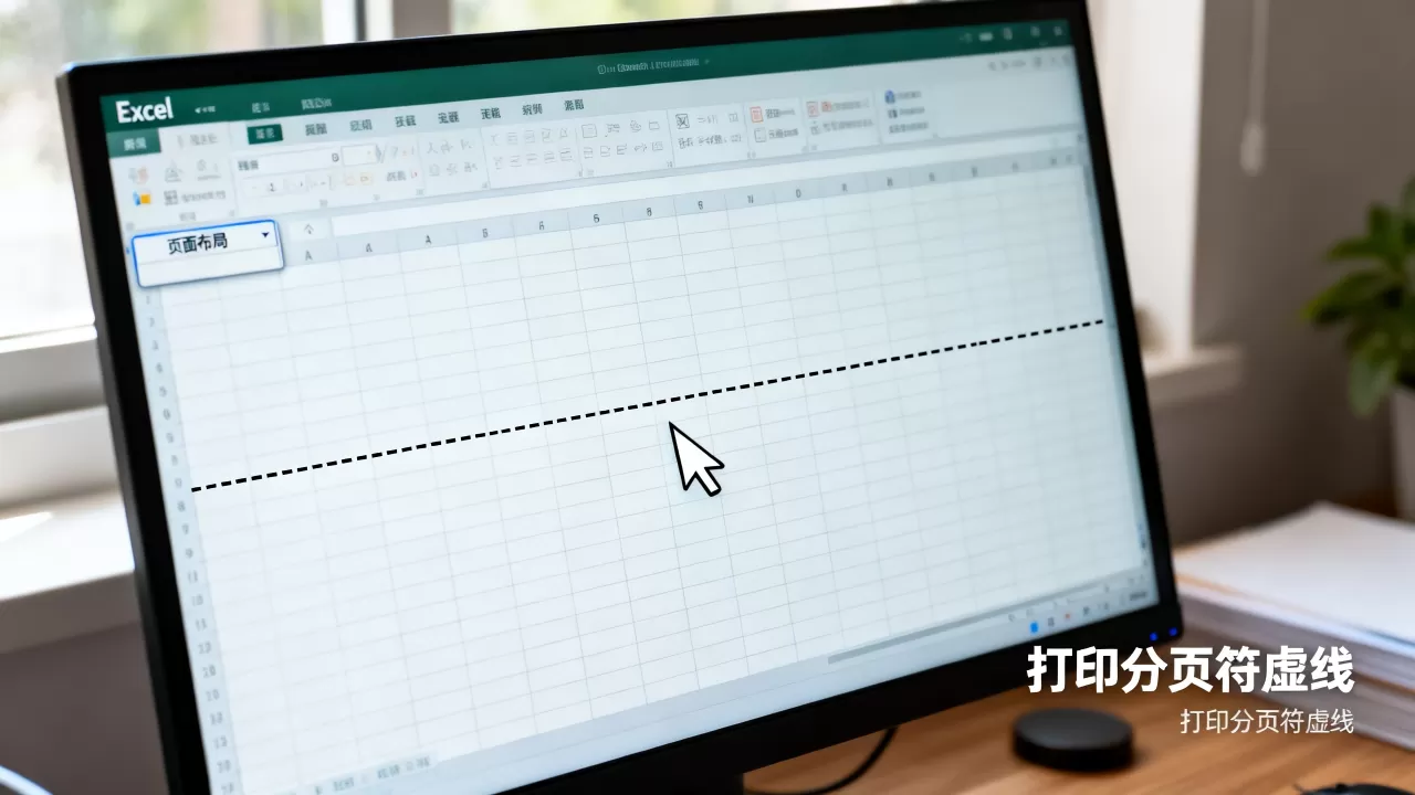 Excel表格出现虚线是怎么回事?如何取消打印分页符虚线 Excel表格出现虚线是怎么回事?如何取消打印分页符虚线