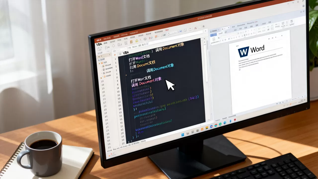 VBA如何操作Word文档?VBA调用Word对象模型报错怎么解决 VBA如何操作Word文档?VBA调用Word对象模型报错怎么解决