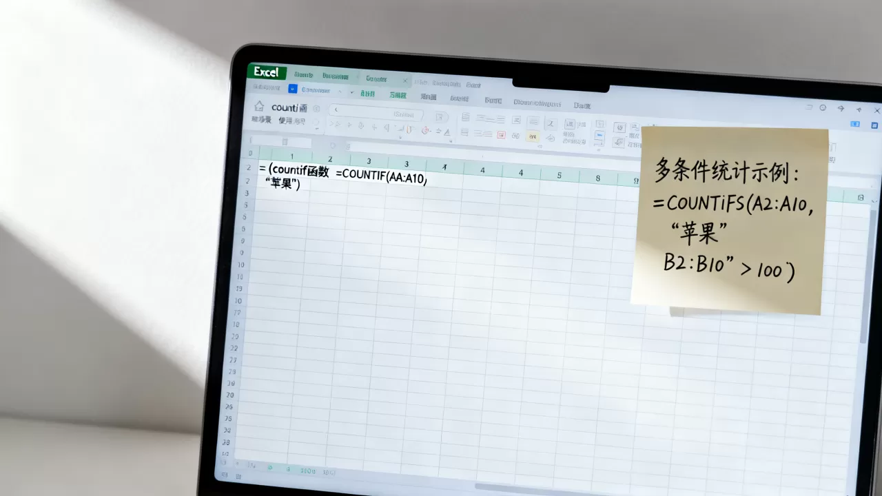 Excel中countif函数怎么用?countif函数多条件统计 Excel中countif函数怎么用?countif函数多条件统计