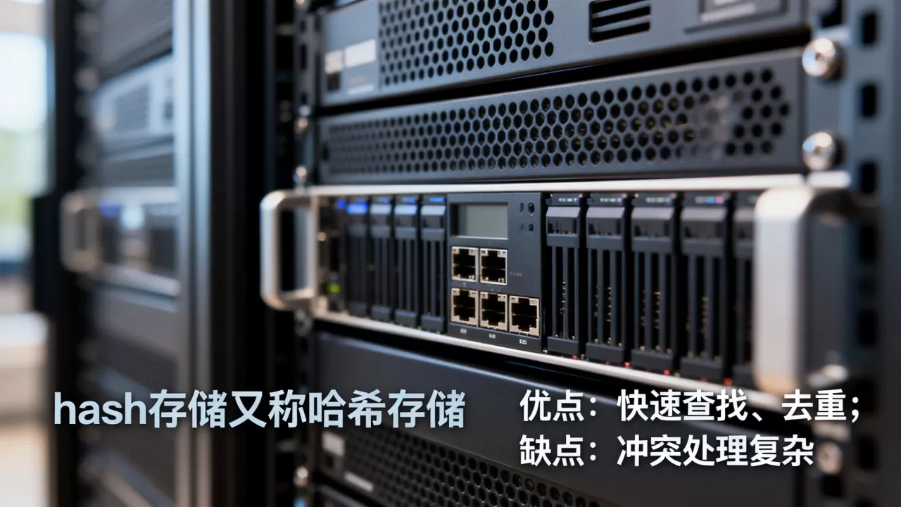 hash存储又称为什么？hash存储有哪些优缺点