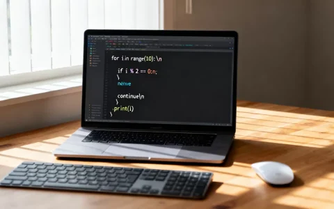 python continues怎么用？python中continue语句的用法