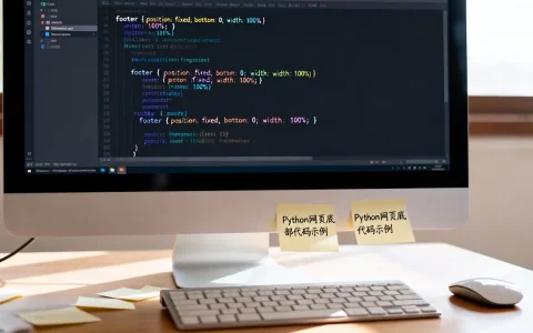 Python页脚怎么设置？Python网页底部代码怎么写