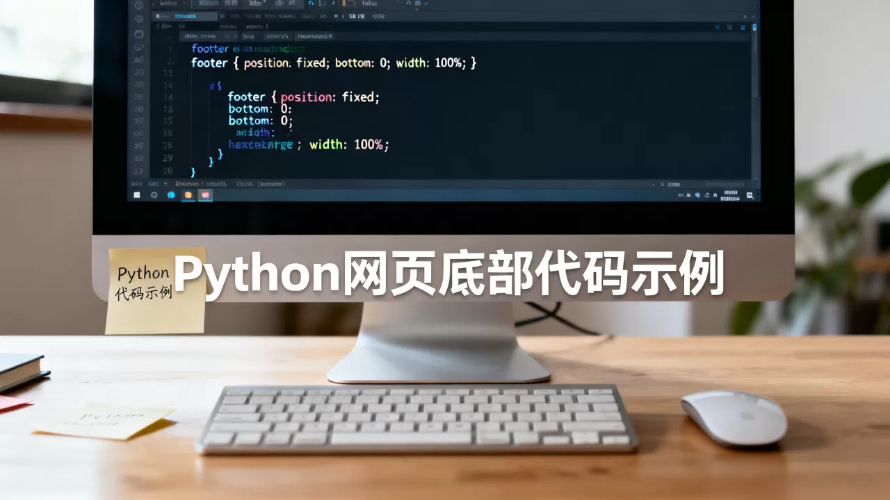 Python页脚怎么设置?Python网页底部代码怎么写 Python页脚怎么设置?Python网页底部代码怎么写