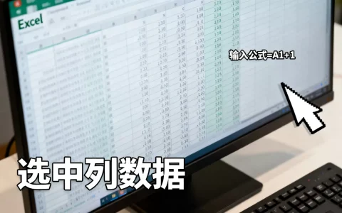 Excel列怎么加1？excel批量给列加1