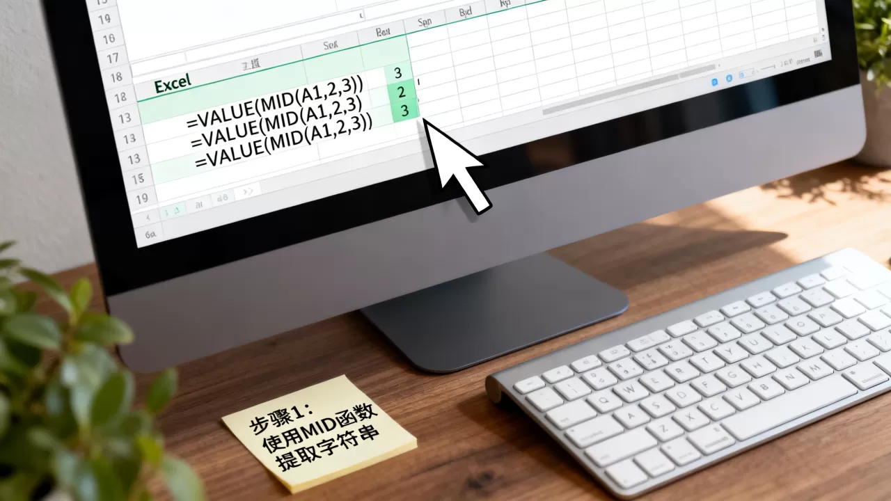 Excel函数如何提取数值？excel提取数字的公式