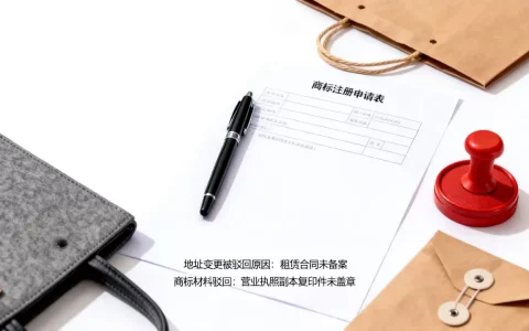 营业执照地址变更被驳回怎么办？商标注册申请材料被驳回原因