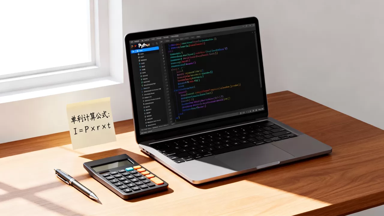 Python单利计算怎么做?python单利计算公式 Python单利计算怎么做?python单利计算公式