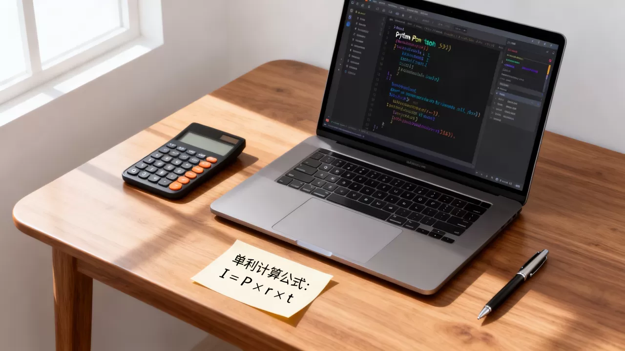 Python单利计算怎么做?python单利计算公式 Python单利计算怎么做?python单利计算公式