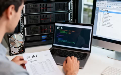 linux扫描存储怎么做？linux磁盘空间不足怎么排查