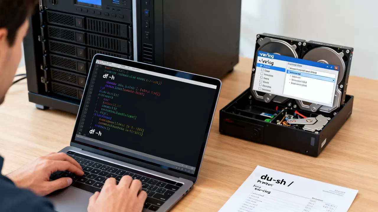 linux扫描存储怎么做？linux磁盘空间不足怎么排查