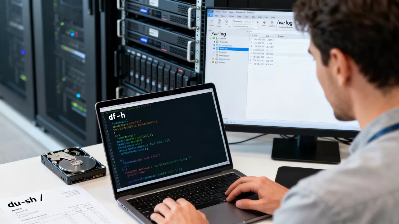 linux扫描存储怎么做？linux磁盘空间不足怎么排查