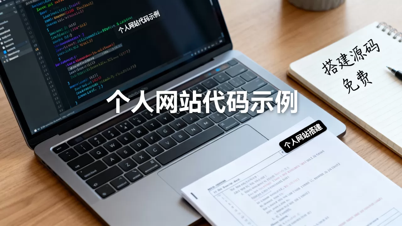个人网站的代码怎么写？个人网站搭建源码免费
