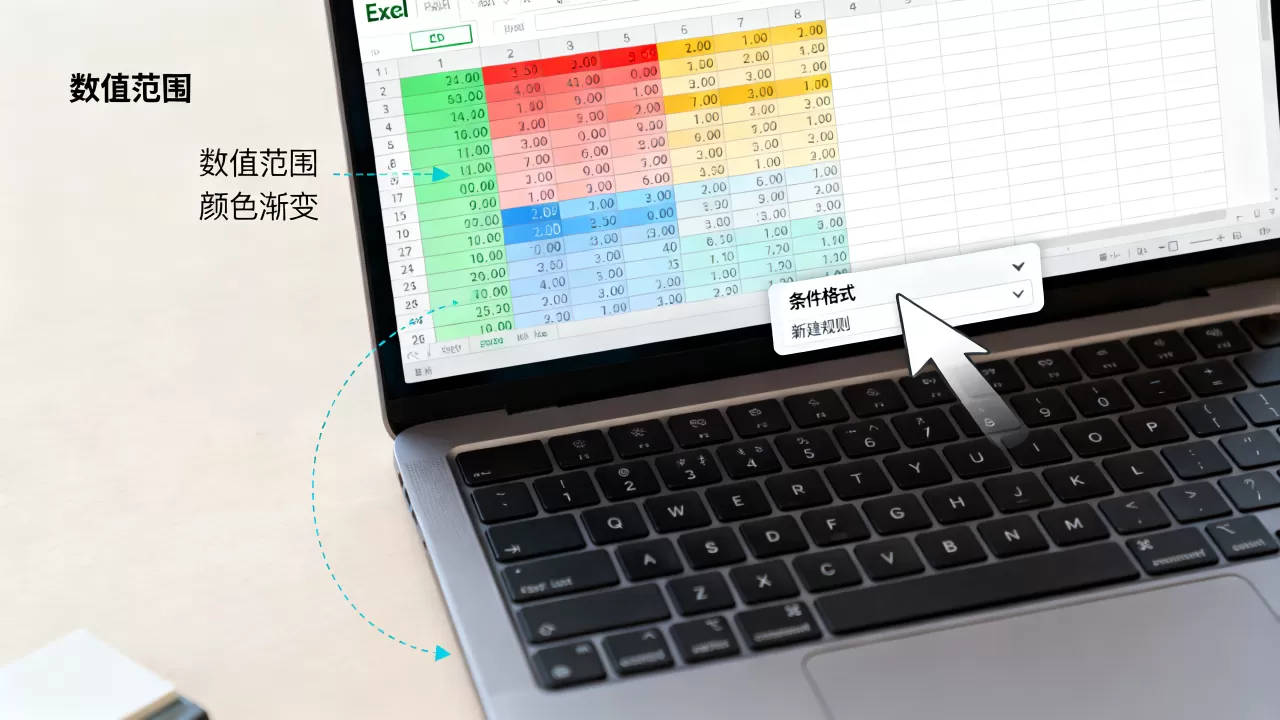 Excel颜色随数值变化怎么设置?条件格式批量变色 Excel颜色随数值变化怎么设置?条件格式批量变色