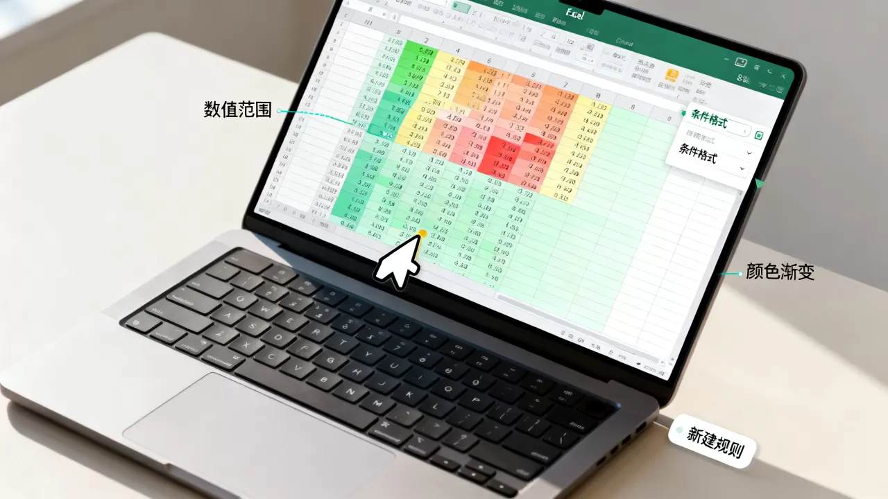 Excel颜色随数值变化怎么设置?条件格式批量变色 Excel颜色随数值变化怎么设置?条件格式批量变色