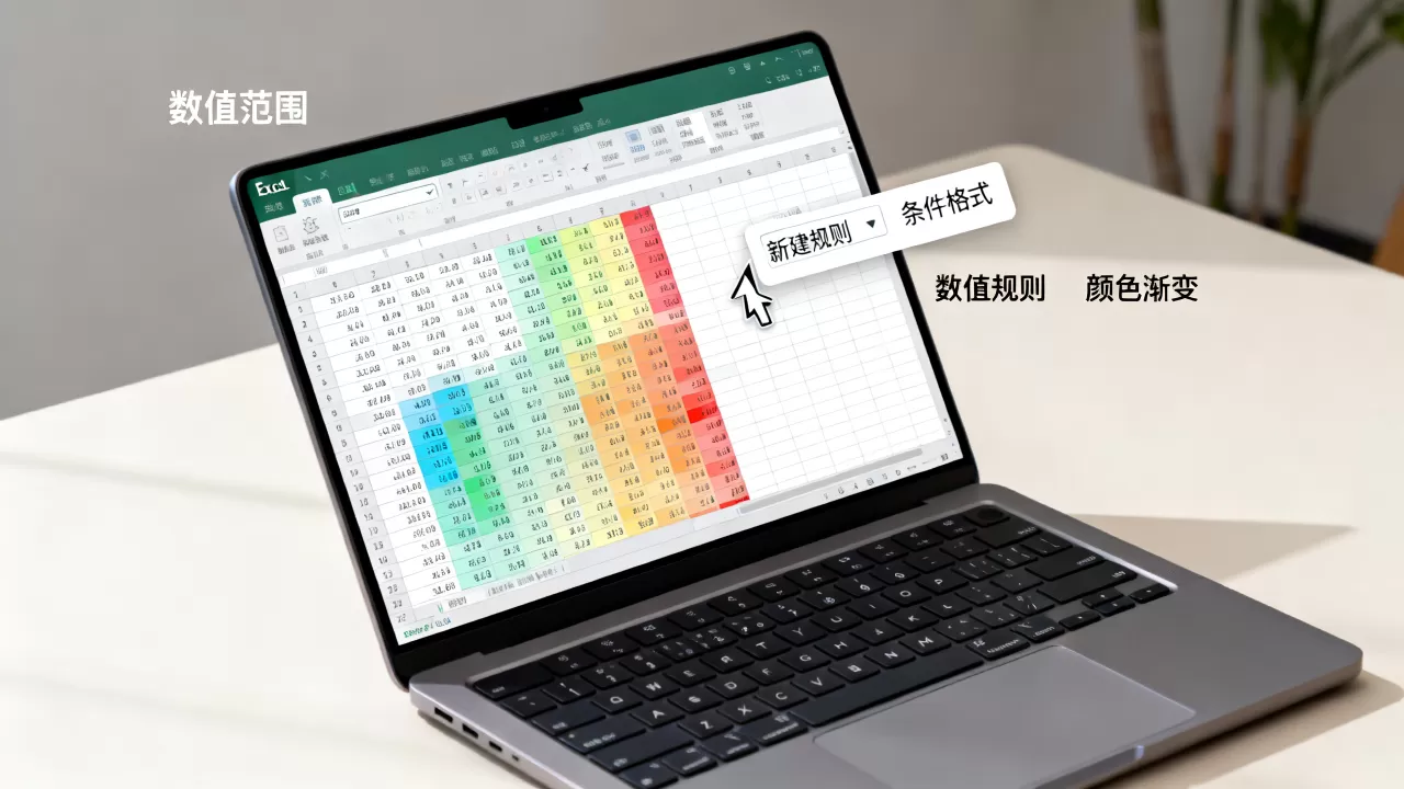 Excel颜色随数值变化怎么设置?条件格式批量变色 Excel颜色随数值变化怎么设置?条件格式批量变色