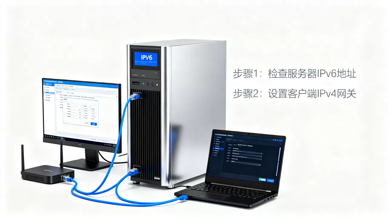 服务器是ipv6客户端是ipv4怎么办?IPv4和IPv6互通配置方法 服务器是ipv6客户端是ipv4怎么办?IPv4和IPv6互通配置方法