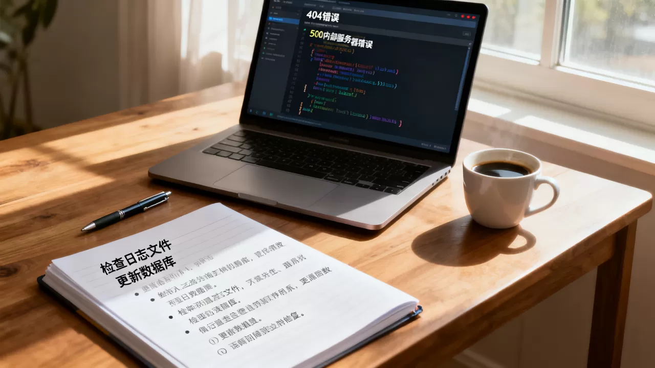 个人网站错误日志怎么解决？网站报错代码含义及修复方法