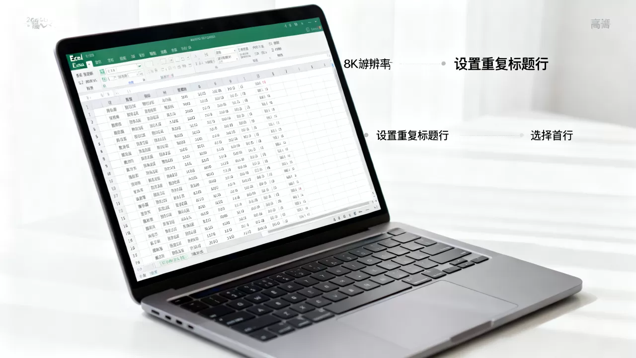 Excel每页首行怎么设置?Excel表格每页重复标题行 Excel每页首行怎么设置?Excel表格每页重复标题行