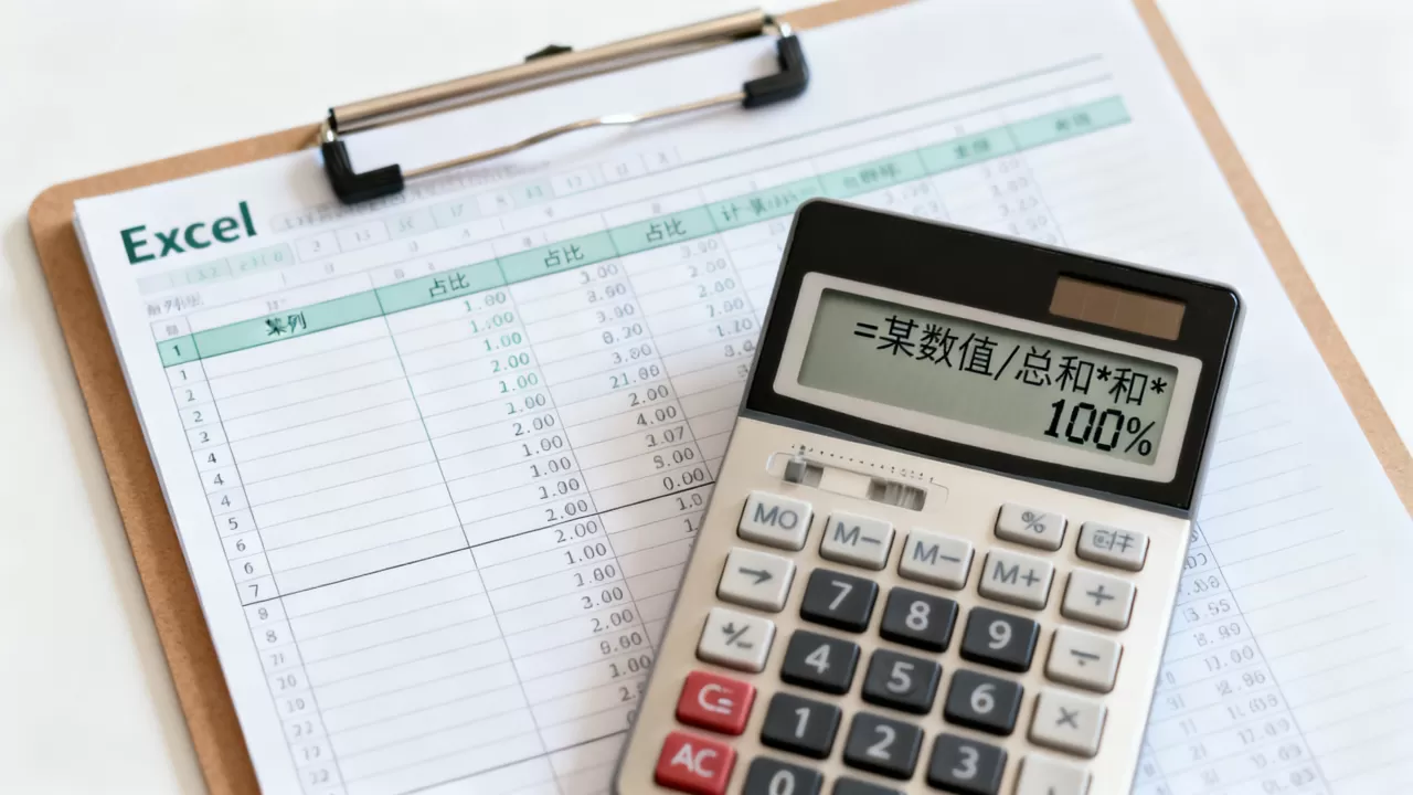 Excel占比怎么算?Excel计算占比公式 Excel占比怎么算?Excel计算占比公式