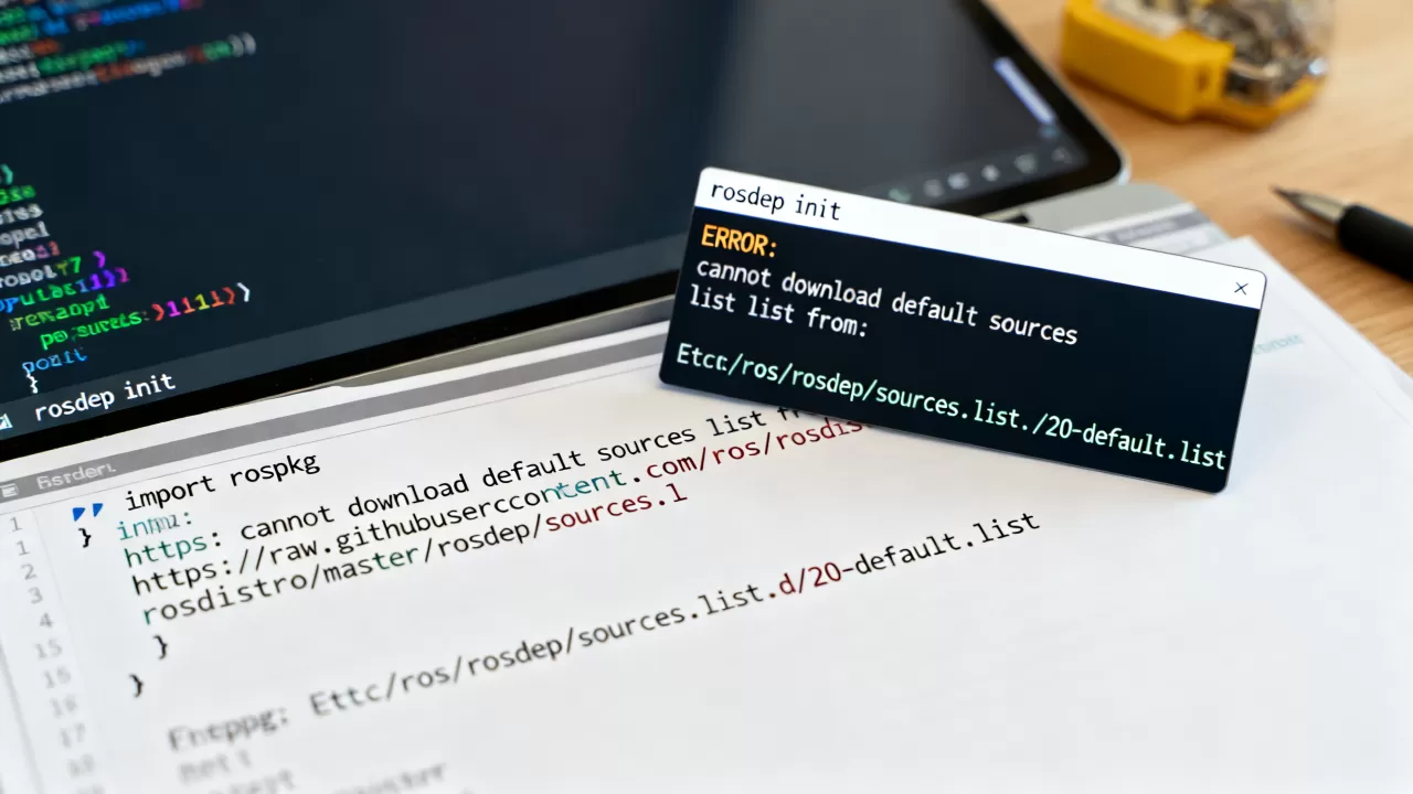 python rosdep安装报错怎么解决？rosdep init命令详解
