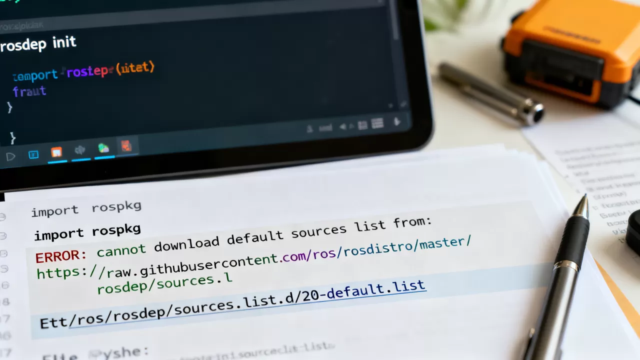 python rosdep安装报错怎么解决？rosdep init命令详解