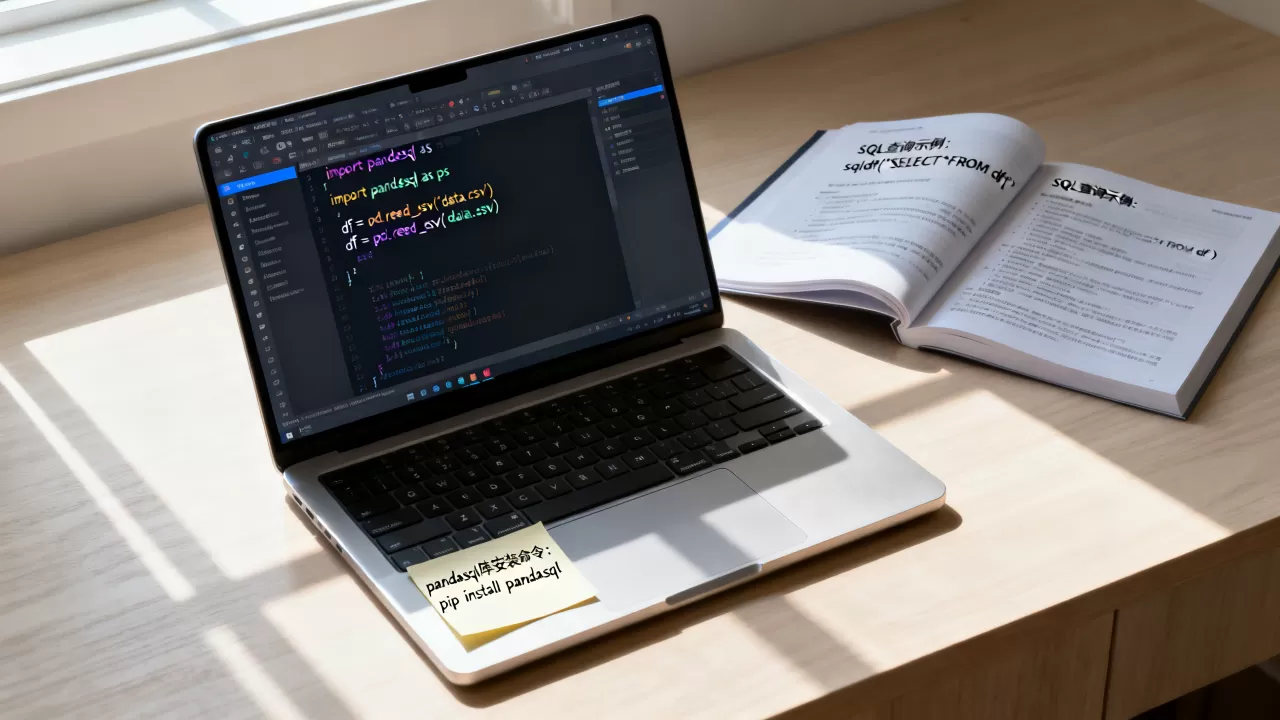 如何用pandasql在Python中执行SQL查询？pandasql库安装与使用教程