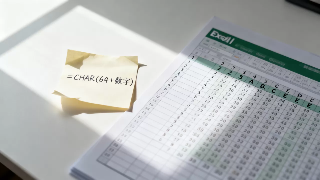 Excel数字怎么变字母?excel数字转字母公式 Excel数字怎么变字母?excel数字转字母公式