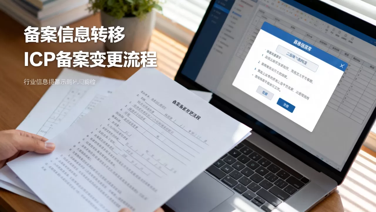备案信息如何转移？ICP备案变更流程详解