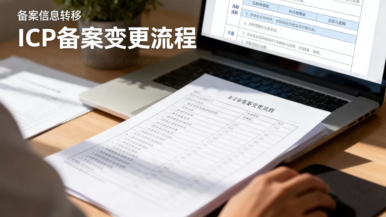 备案信息如何转移？ICP备案变更流程详解