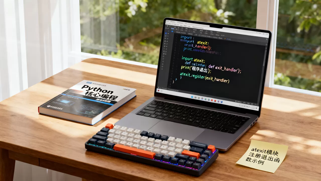Python中atexit怎么用?python atexit模块注册退出函数 Python中atexit怎么用?python atexit模块注册退出函数