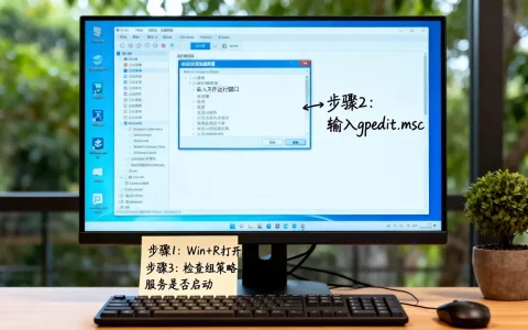 本地组策略怎么修改？组策略编辑器打不开的解决方法