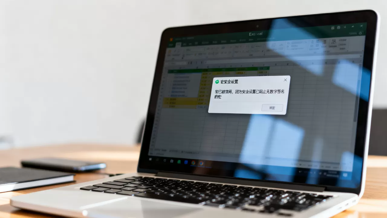 为什么Excel宏无法运行？Excel宏启用安全设置