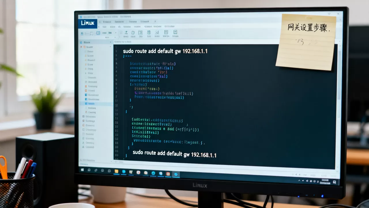 Linux改网关怎么设置？Linux修改网关地址详细教程