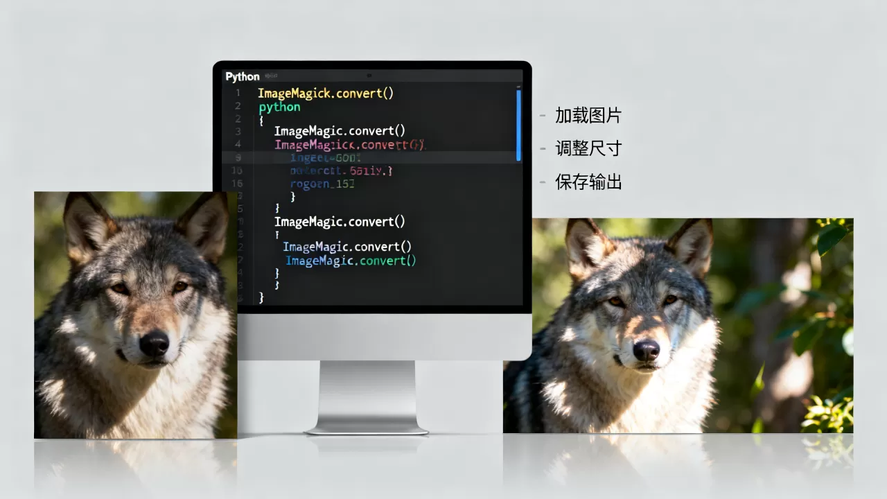 Python中如何用ImageMagick处理图片？python调用ImageMagick教程