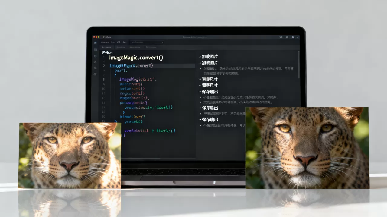 Python中如何用ImageMagick处理图片？python调用ImageMagick教程