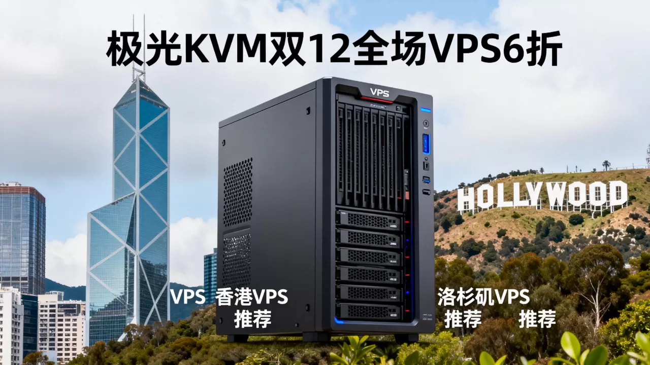 极光KVM双12全场VPS6折值得买吗,香港洛杉矶VPS推荐 极光KVM双12全场VPS6折值得买吗,香港洛杉矶VPS推荐