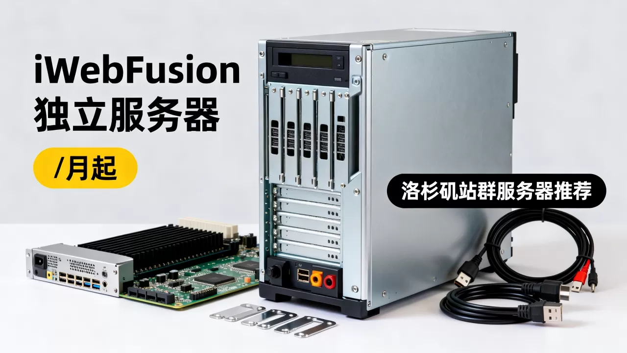 iWebFusion独立服务器/月起值得买吗，洛杉矶站群服务器推荐