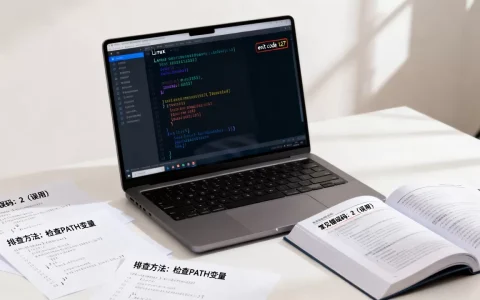 Linux exit code报错怎么解决？常见错误码含义及排查方法