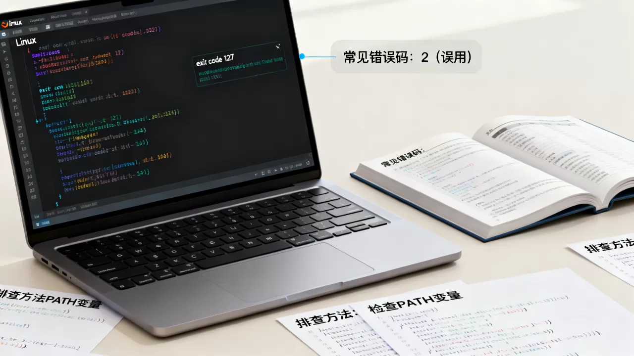 Linux exit code报错怎么解决?常见错误码含义及排查方法 Linux exit code报错怎么解决?常见错误码含义及排查方法