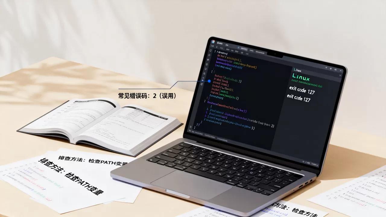 Linux exit code报错怎么解决?常见错误码含义及排查方法 Linux exit code报错怎么解决?常见错误码含义及排查方法