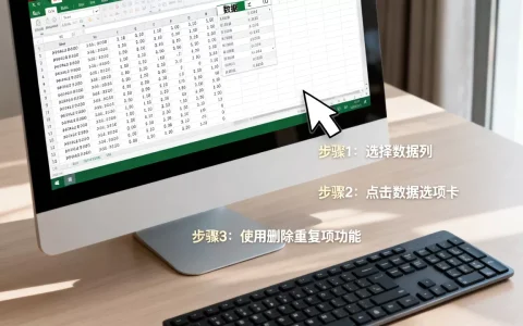 Excel表格如何快速去除重复项？一键筛选不重复数据