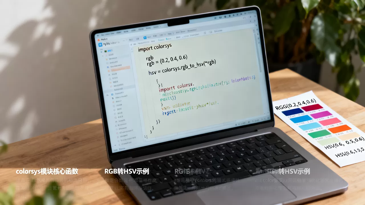 python colorsys怎么用?python颜色转换模块详解 python colorsys怎么用?python颜色转换模块详解