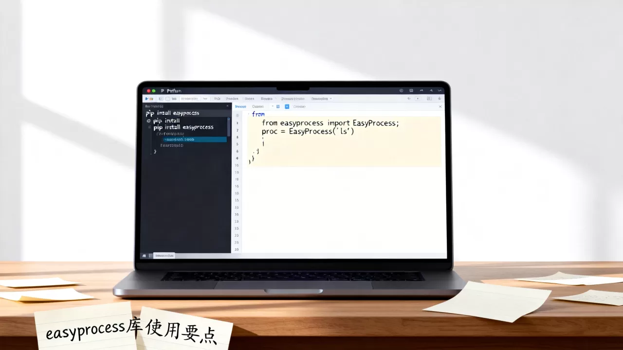 Easyprocess Python怎么用？easyprocess库安装及使用教程